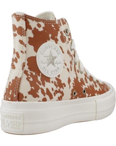 Sapatilhas CONVERSE  de Mulher ZAPATILLAS MUJER MODELO CHUCK TAYLOR ALL STAR LIFT PLATFORM  BRWNGLD