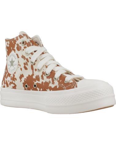 Sapatilhas CONVERSE  de Mulher ZAPATILLAS MUJER MODELO CHUCK TAYLOR ALL STAR LIFT PLATFORM  BRWNGLD