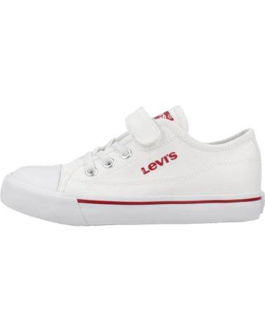 Sportif LEVIS  pour Fille et Garçon ZAPATILLAS NINO MODELO VORI0166T COLOR BLANCO  WHITE