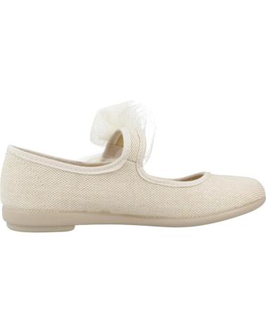 VUL-LADI ZAPATOS NINA VULLADI MODELO CANDY COLOR BEIS CRUDO