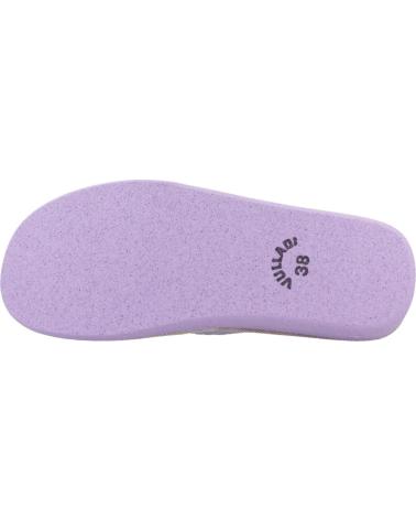 Calzado de casa VUL-LADI  de Mujer ZAPATILLAS HOGAR MUJER VULLADI MODELO 9070 717 COLOR VIOLETA  MALVA