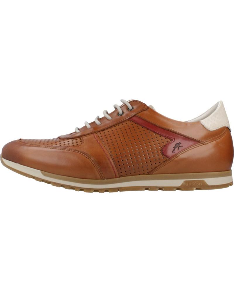 FLUCHOS F1188 BRAUN LEDER SCHUHE IM CASUAL-STIL CUERO