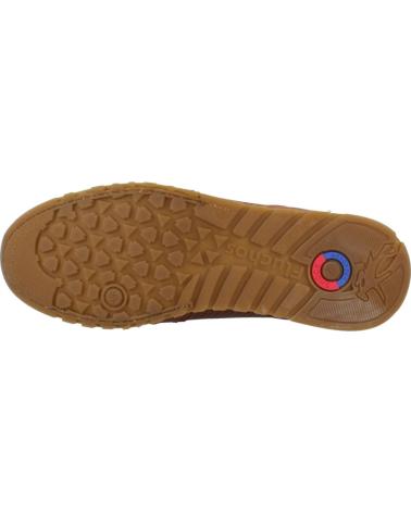 FLUCHOS F1188 BRAUN LEDER SCHUHE IM CASUAL-STIL CUERO