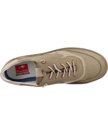 FLUCHOS ZAPATILLAS HOMBRE MODELO F1943 COLOR VERDE TORTORA