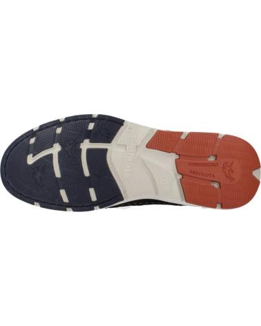 Sandales FLUCHOS  pour Homme F1987 SANDALIAS DE HOMBRE PIEL  AZUL MARINO