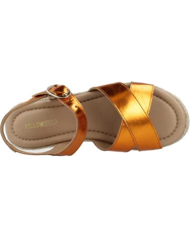 Woman Sandals YELLOW SANDALIAS MUJER MODELO MONICA COLOR NARANJA  URKO