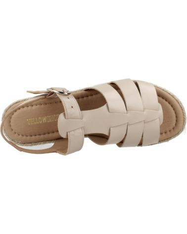 Sandales YELLOW  pour Femme SANDALIAS MUJER MODELO ANA COLOR NUDE  PARIS