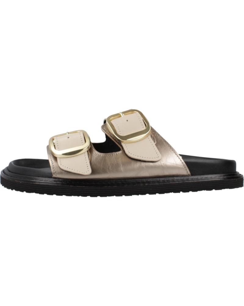 Woman Sandals YELLOW SANDALIAS MUJER MODELO BUCKLE COLOR NUDE  TTNPRS