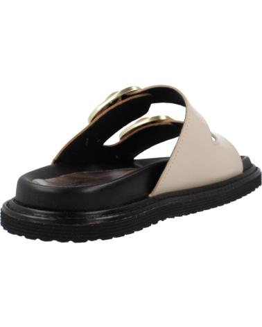 Woman Sandals YELLOW SANDALIAS MUJER MODELO BUCKLE COLOR NUDE  TTNPRS