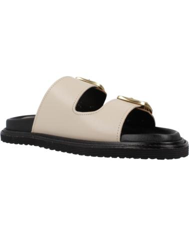 Woman Sandals YELLOW SANDALIAS MUJER MODELO BUCKLE COLOR NUDE  TTNPRS