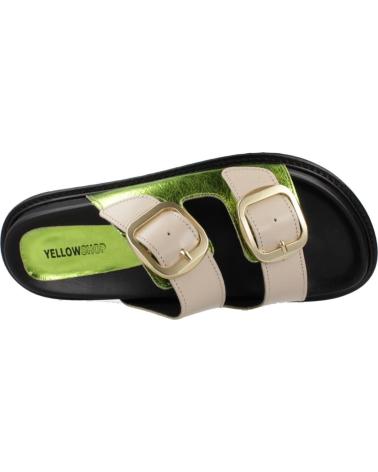 Woman Sandals YELLOW SANDALIAS MUJER MODELO BUCKLE COLOR BEIS  CRSDPRS