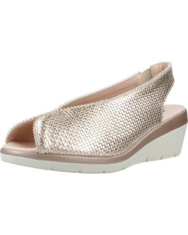 Woman Sandals 24 HORAS SANDALIA CONFORT PLATINO 25956 ADRIAMET--JAZMIN