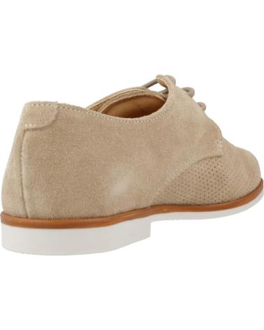 SAPATOS BLUCHER PABLOSKY MODELO 729637P BEGE TAUPE COM ATACADORES TAUPE