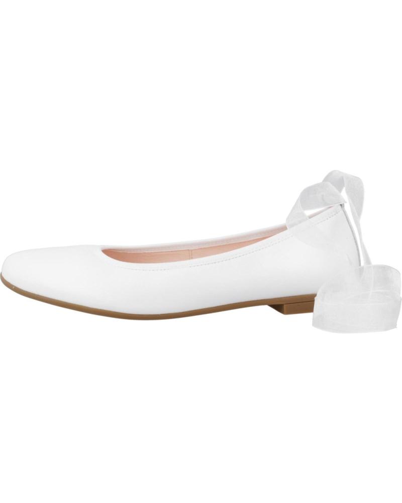 Scarpe De Nina PABLOSKY CEREMONIA NINA MODELO 870308P COLOR BLANCO NACAR
