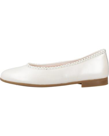 Sapatos de Menina PABLOSKY CEREMONIA NINA MODELO 870858P COLOR BLANCO NACAR