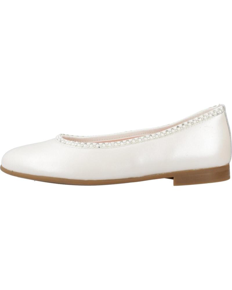 Sapatos de Menina PABLOSKY CEREMONIA NINA MODELO 870858P COLOR BLANCO NACAR