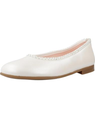 Sapatos de Menina PABLOSKY CEREMONIA NINA MODELO 870858P COLOR BLANCO NACAR