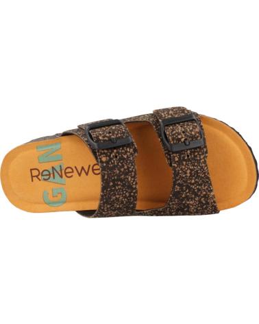 Sandálias YOKONO  de Mulher SANDALIAS MUJER MODELO WEST003 COLOR NEGRO  NRNJNGR