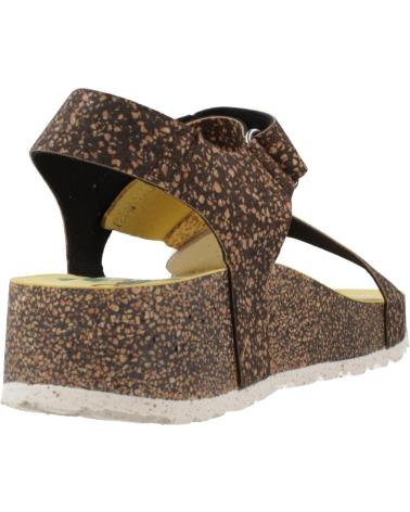 Sandalias YOKONO  de Mujer SANDALIAS MUJER MODELO WEST007 COLOR MARRON  MLTNGR