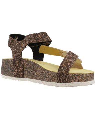 Sandalias YOKONO  de Mujer SANDALIAS MUJER MODELO WEST007 COLOR MARRON  MLTNGR