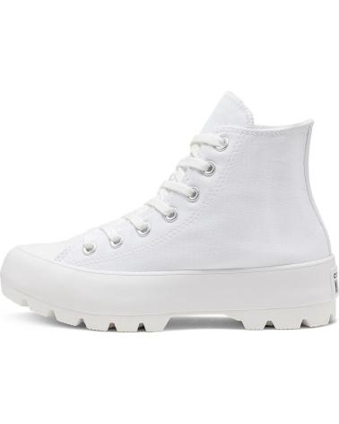 CONVERSE CTAS LUGGED HI PLATEAU-STIEFELETTEN FÜR DAMEN - WEISS (ART.-NR. 565902C) BLANCO