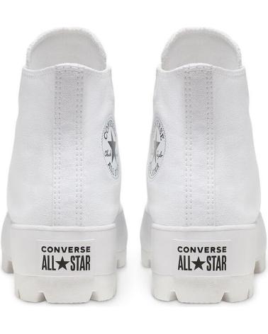CONVERSE CTAS LUGGED HI PLATEAU-STIEFELETTEN FÜR DAMEN - WEISS (ART.-NR. 565902C) BLANCO