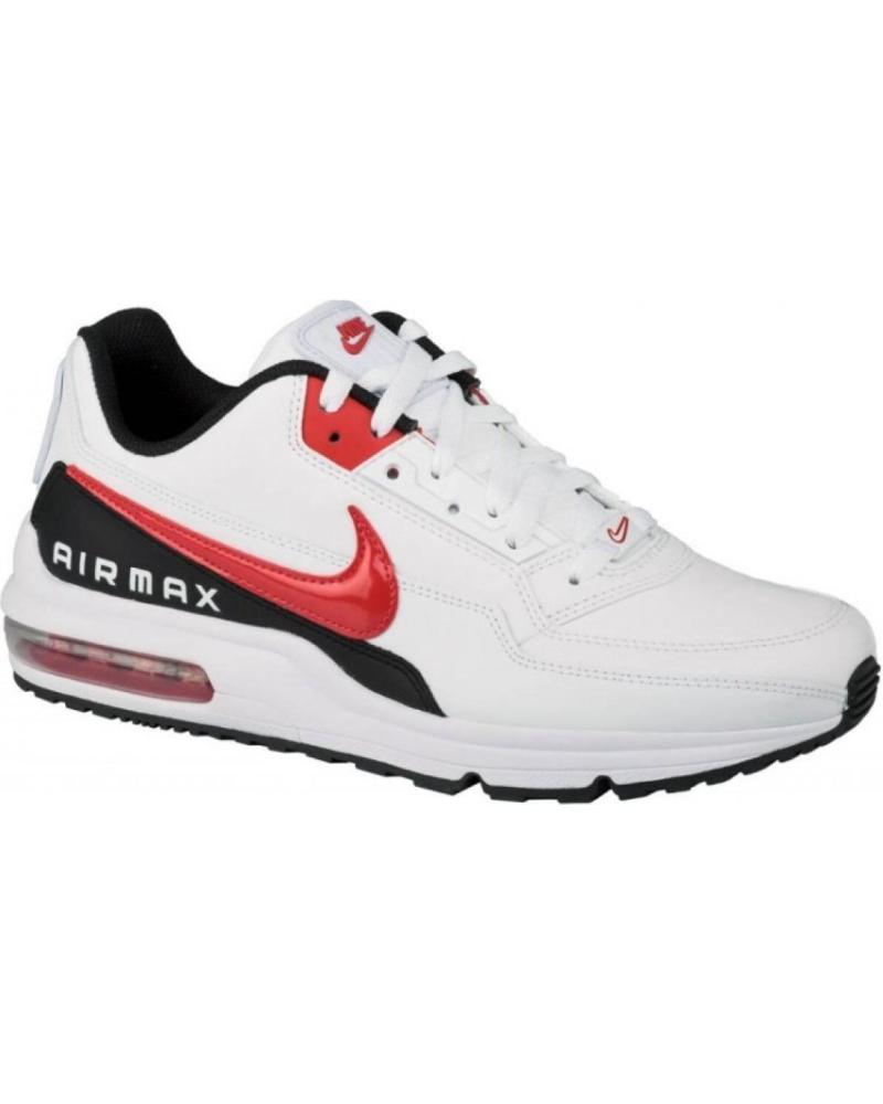 ZAPATILLAS NIKE AIR MAX LTD 3 BV1171 100 BLANCAS ROJAS NEGRAS BLANCO