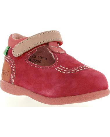 Zapatos de Niña y Niño KICKERS 413122-10 BABYFRESH 43 ROUGE ROSE