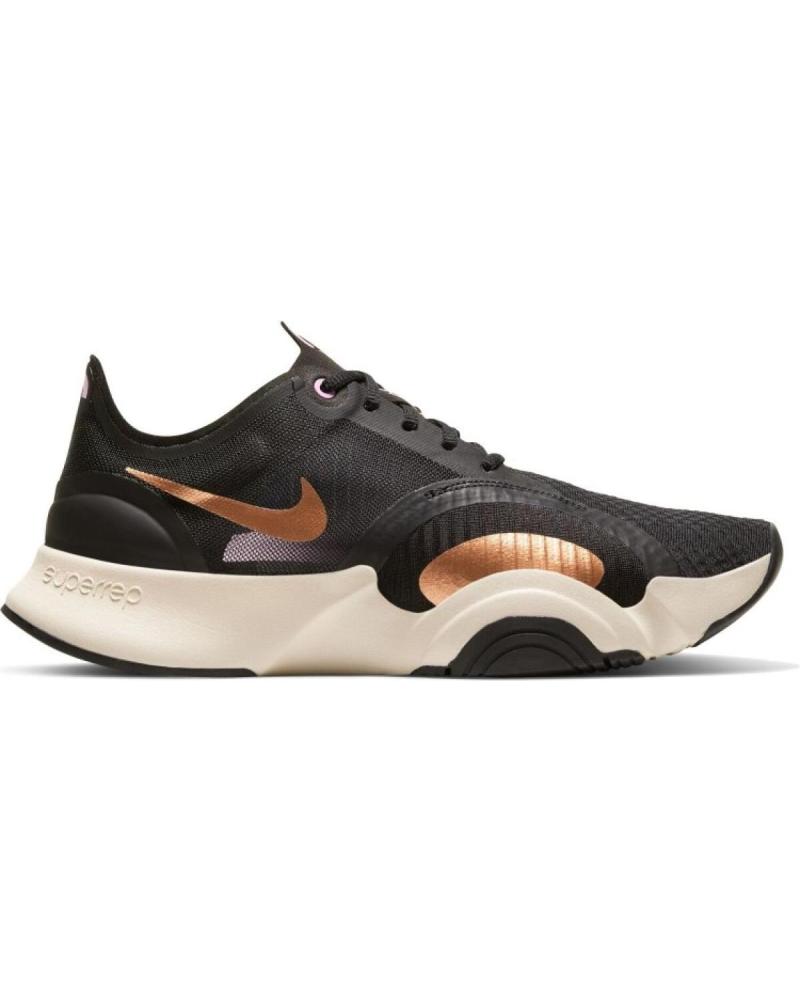 Deportivas NIKE  de Mujer SUPERREP GO MUJER CJ0860 186 NEGRAS  NEGRO