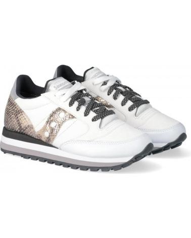 Zapatillas deporte SAUCONY  de Mujer JAZZ TRIPLE MUJER S60550-1 BLANCA SNAKE  BLANCO