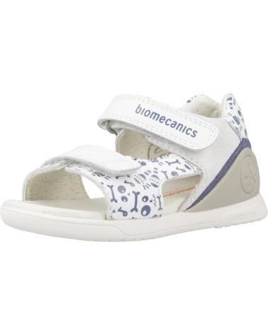 Sandales BIOMECANICS  pour Garçon SANDALIAS NINO MODELO 242147B COLOR  BLANCO