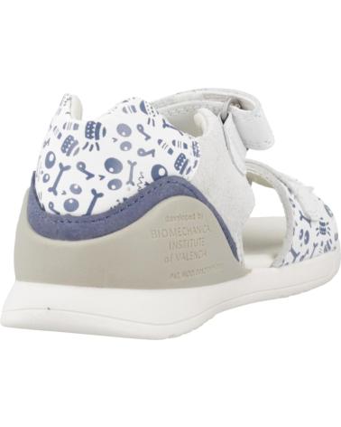 Sandales BIOMECANICS  pour Garçon SANDALIAS NINO MODELO 242147B COLOR  BLANCO