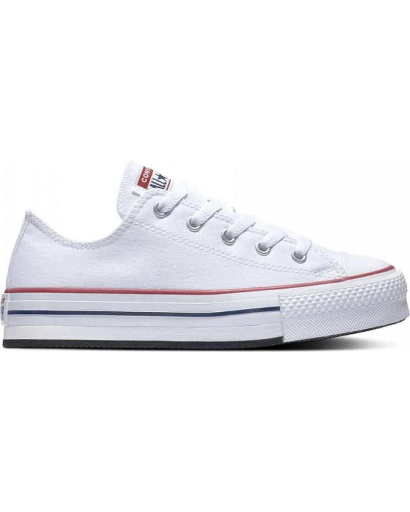 All star converse plataforma blanca cheap