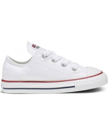 Deportivas CONVERSE  de Niña y Niño BEBE CHUCK TAYLOR ALL STAR BLANCA 7J256C  BLANCO