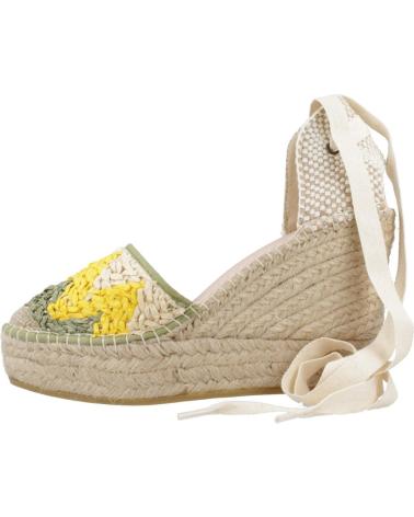 Sandali MACARENA  per Donna ALPARGATAS MUJER MODELO ALBA70 COLOR VERDE  KAKI