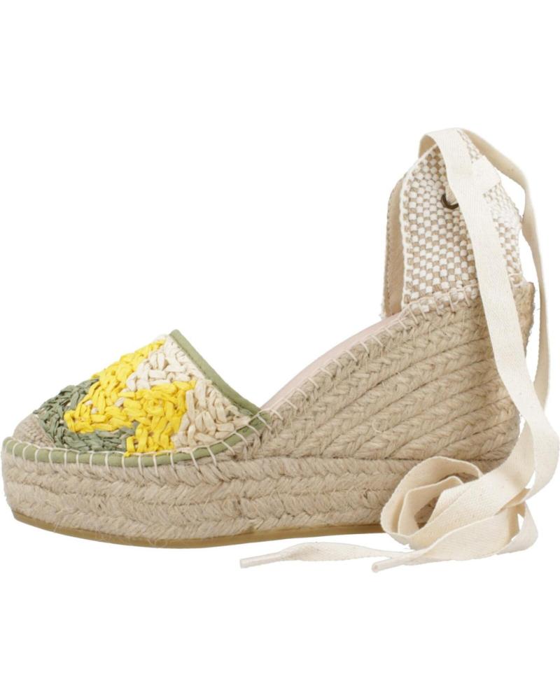 Sandalias MACARENA  de Mujer ALPARGATAS MUJER MODELO ALBA70 COLOR VERDE  KAKI