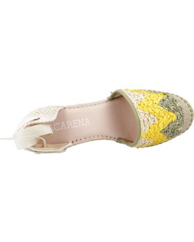 Sandalias MACARENA  de Mujer ALPARGATAS MUJER MODELO ALBA70 COLOR VERDE  KAKI