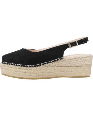 Sandali MACARENA  per Donna ALPARGATAS MUJER MODELO JAVA100 COLOR  NEGRO