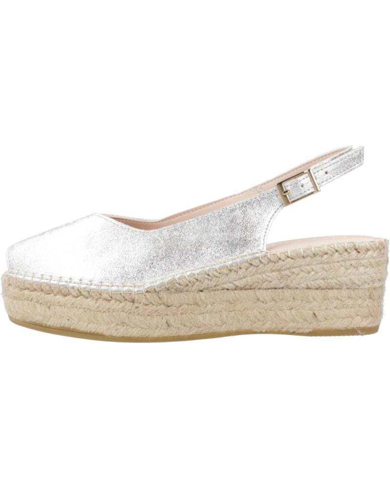 Sandali MACARENA  per Donna ALPARGATAS MUJER MODELO JAVA88 COLOR  PLATA
