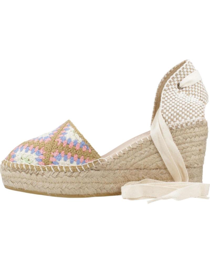 Sandals De Mujer MACARENA ALPARGATAS MUJER MODELO YUNE2 COLOR MARRON CAMEL
