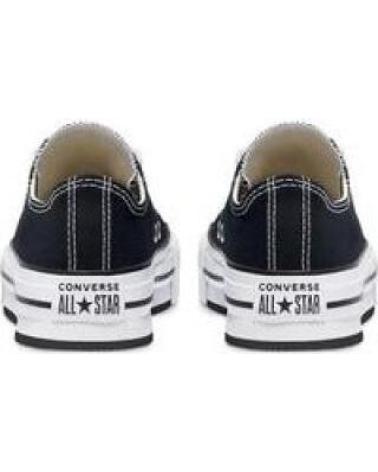 Esportes  CONVERSE  de Menina e Menino BAJO PLATAFORMA LONA  NEGRO