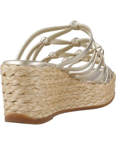 Woman Sandals UNISA SANDALIAS MUJER MODELO KOLBER LMT COLOR ORO  PLATINO