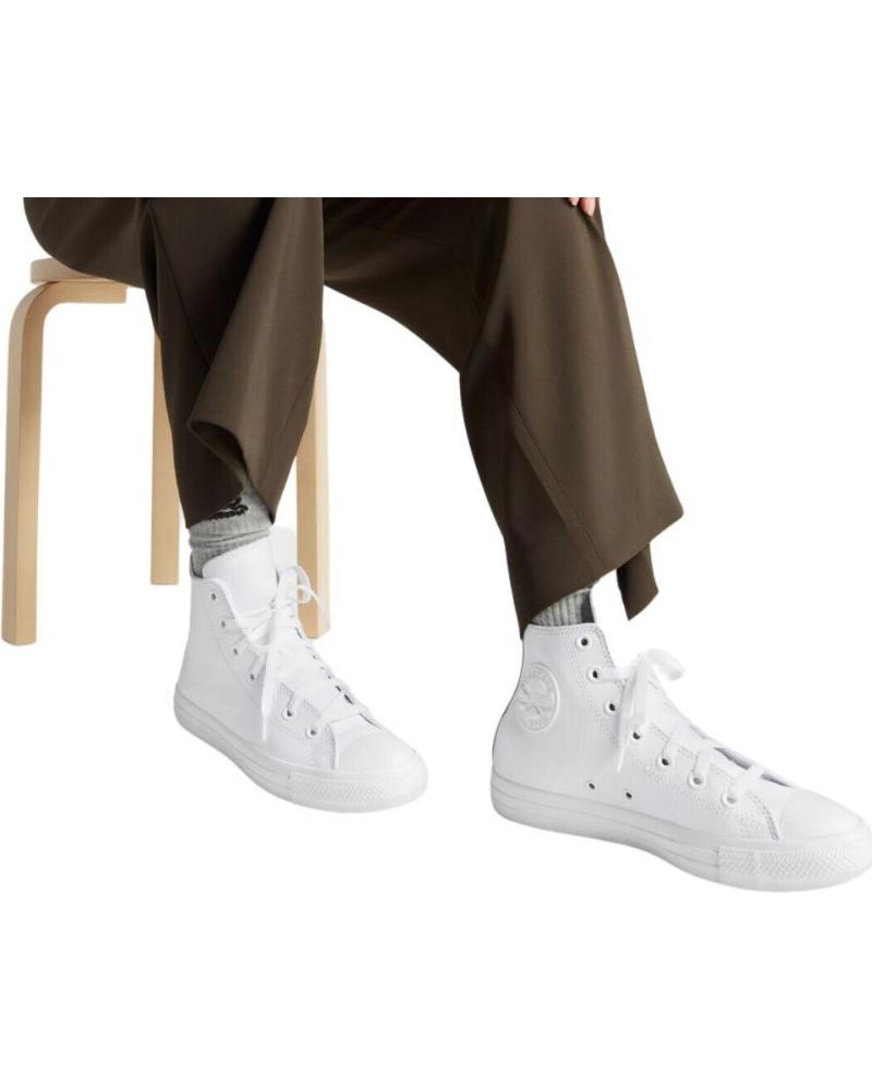 Trainers De Hombre CONVERSE CHUCK TAYLOR ALL STAR LEATHER 1T406 BLANCA PIEL BLANCO