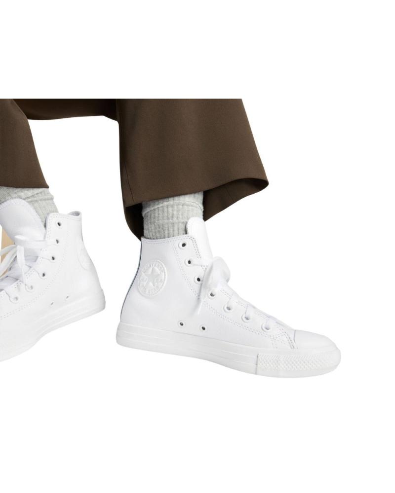 Trainers De Hombre CONVERSE CHUCK TAYLOR ALL STAR LEATHER 1T406 BLANCA PIEL BLANCO