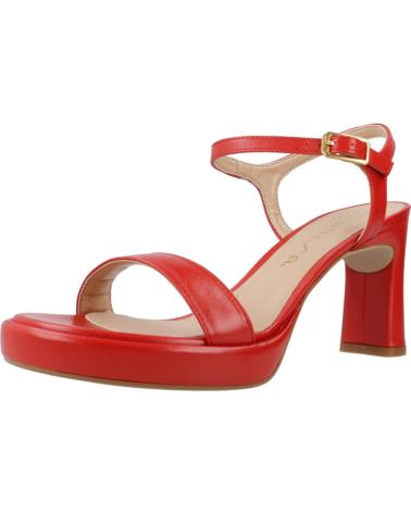 Sandales UNISA  pour Femme SANDALIAS MUJER MODELO SORO 24 NS COLOR ROJO  SCARLET