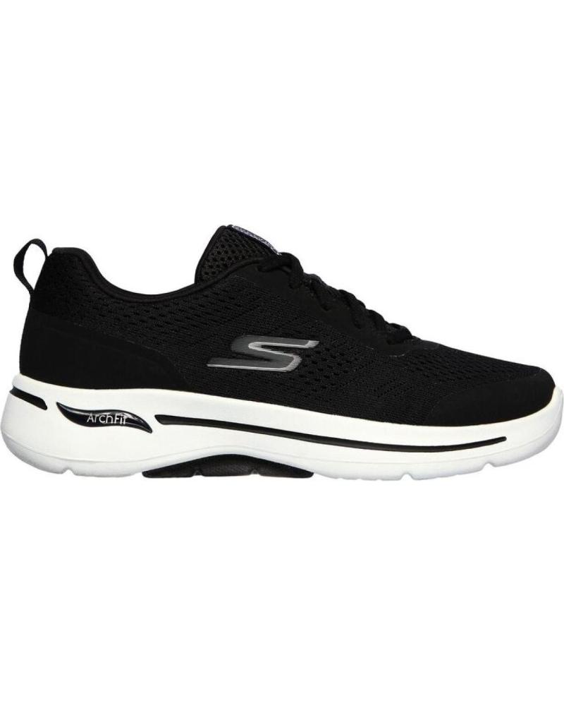 Esportes  de Mulher SKECHERS GO WALK ARCH FIT MOTION BREEZE MUJER 124404-BKW NEGRA NEGRO