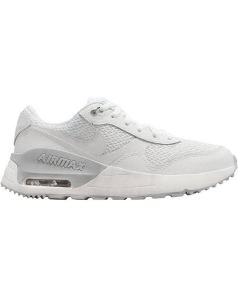 Scarpe sport NIKE  per Donna ZAPATILLAS AIR MAX SYSTM JUNIOR DQ0284-102  BLANCO