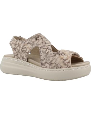 Sandales pour Femme PINOSOS SANDALIAS MUJER MODELO SENA COLOR MARRON LINEN