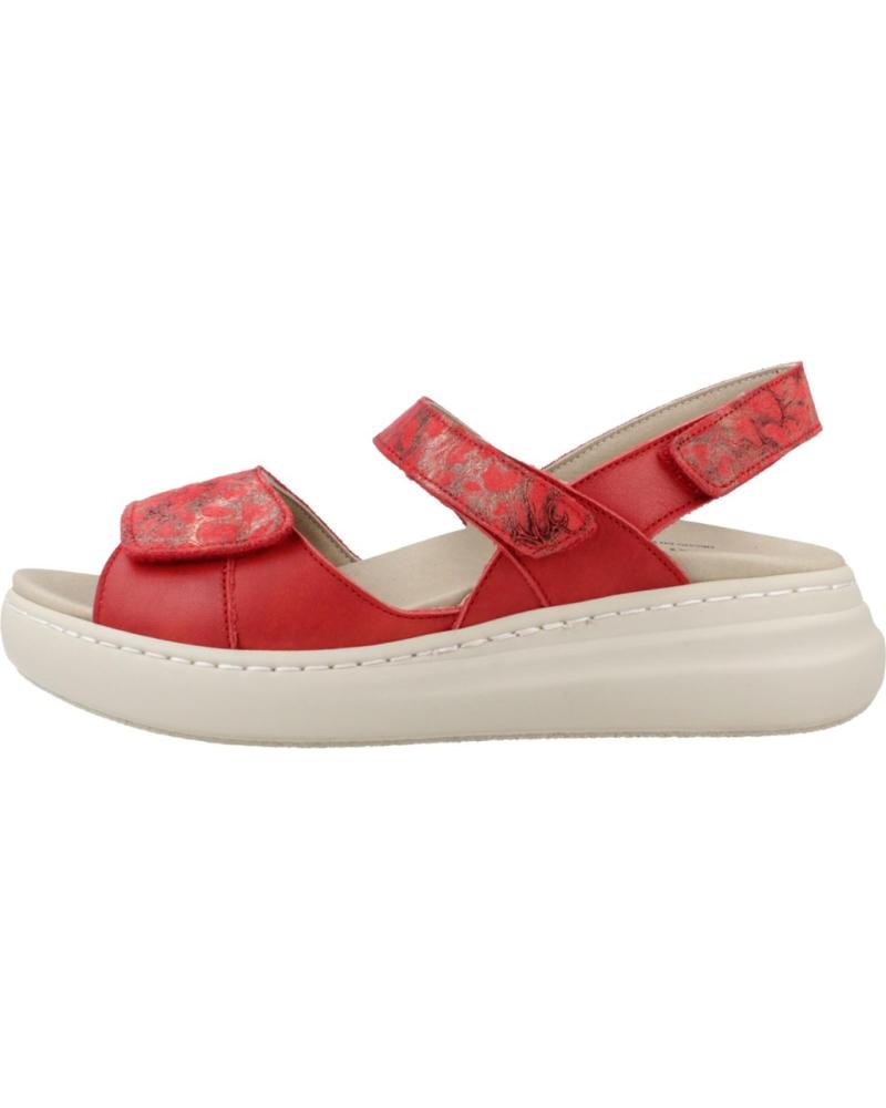 Sandalen für Damen PINOSOS SANDALIAS MUJER MODELO 8170P COLOR ROJO SANDIA