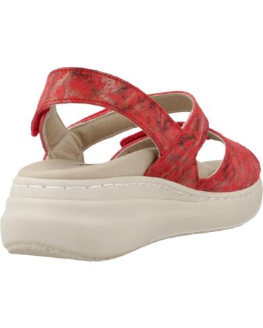 Sandalen für Damen PINOSOS SANDALIAS MUJER MODELO 8170P COLOR ROJO SANDIA